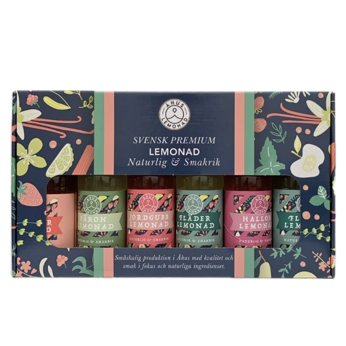 Presentbox Lemonad 6 flaskor