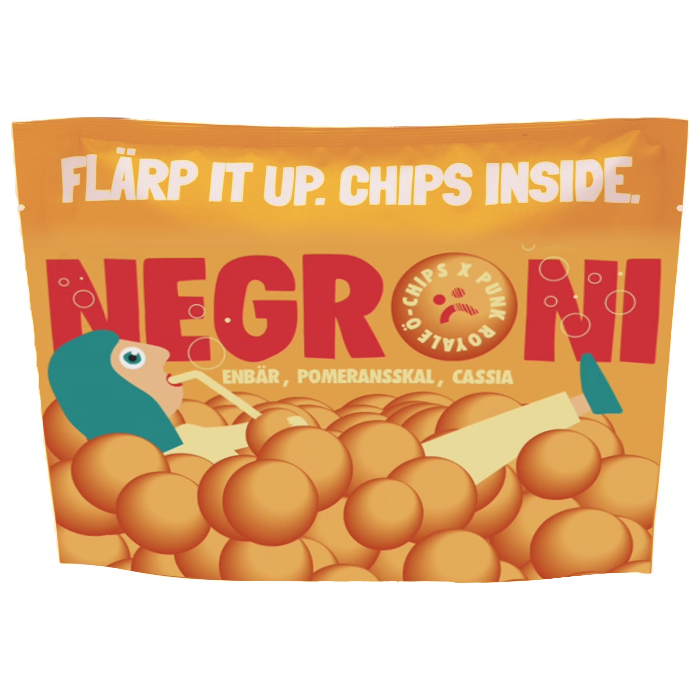 Ö-chips - Chips Negroni 50 g