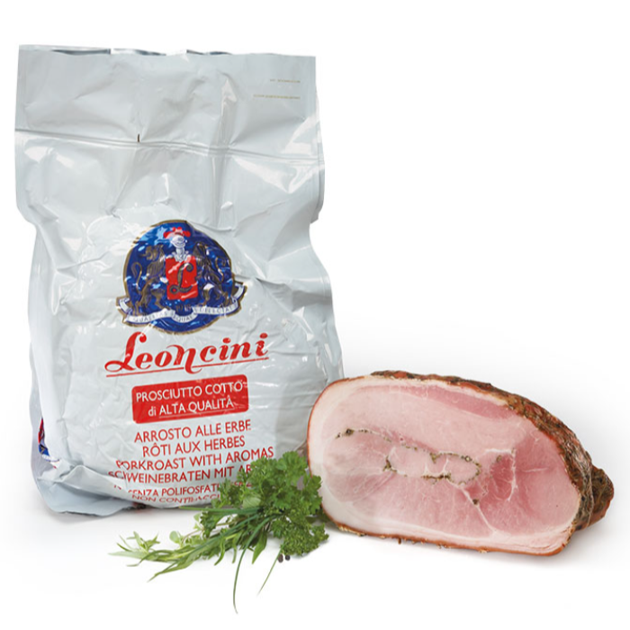 Prosciutto cotto ugnsbakad ´ALLE ERBE`( Leoncini - 4 kg)