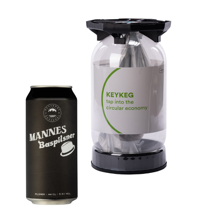 Mannes Baspilsner 5,3% FAT 30L