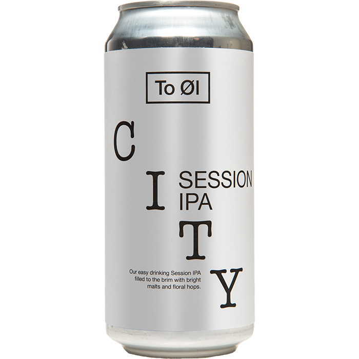To Øl -City Session IPA 4,5% 44 cl burk