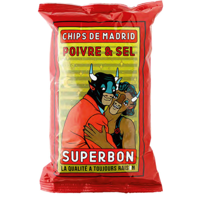 Superbon Chips Salt & Pepper 135 g