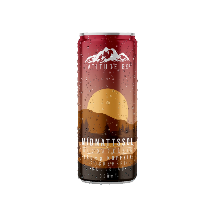 Midnattssol blodapelsin