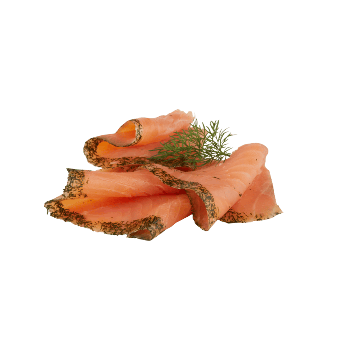 Gravad Lax skivad