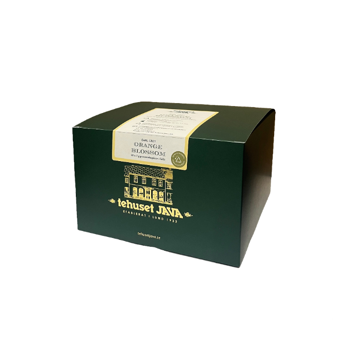 Earl Grey Orange Blossom 40-pack tepåsar i folie