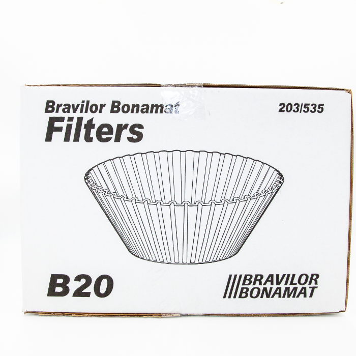 Bonamat korgfilter B20, 250/kart
