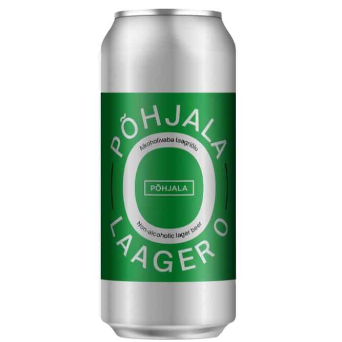 Pohjala Laager 0 0,5% 44 cl burk