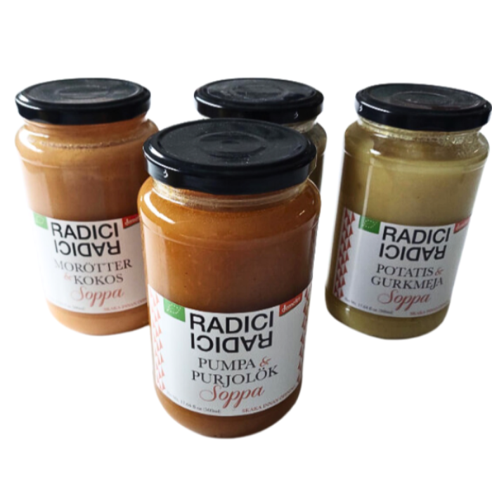 Soppa Pumpa & purjlök  RADICI, 0,5L 6st/krt