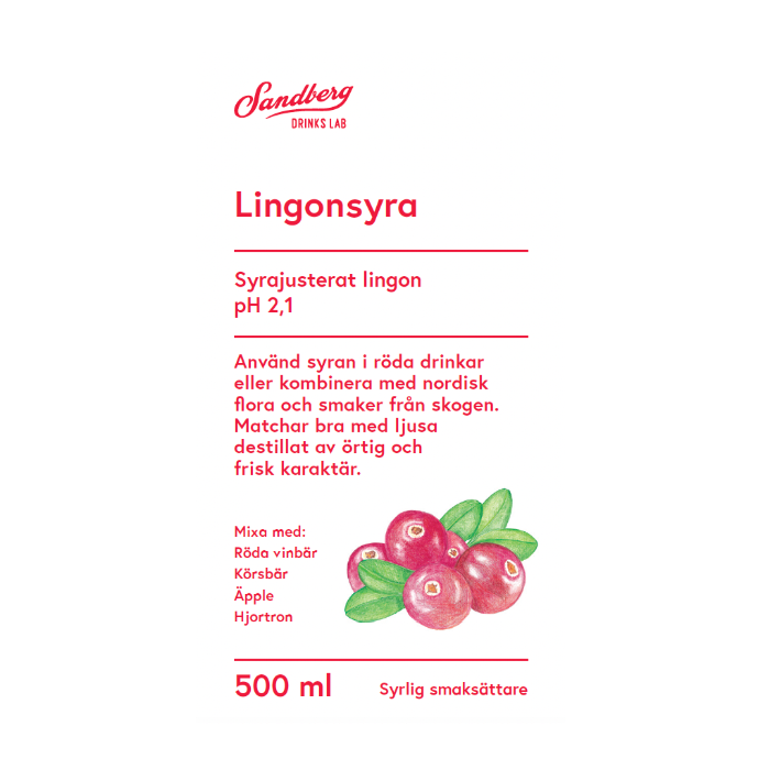 Lingonsyra