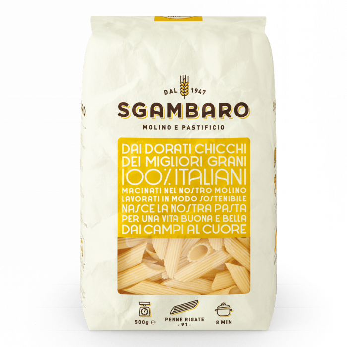 Penne Linea Gialla Marco Aurelio wheat ( Sgambaro - 500gx16st)