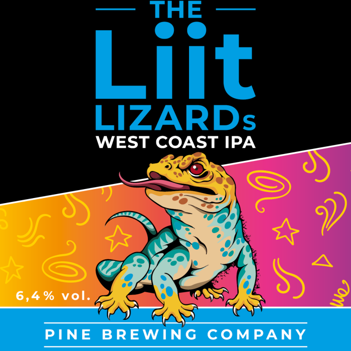 The Liit Lizard´s West Coast IPA (keg 20L)