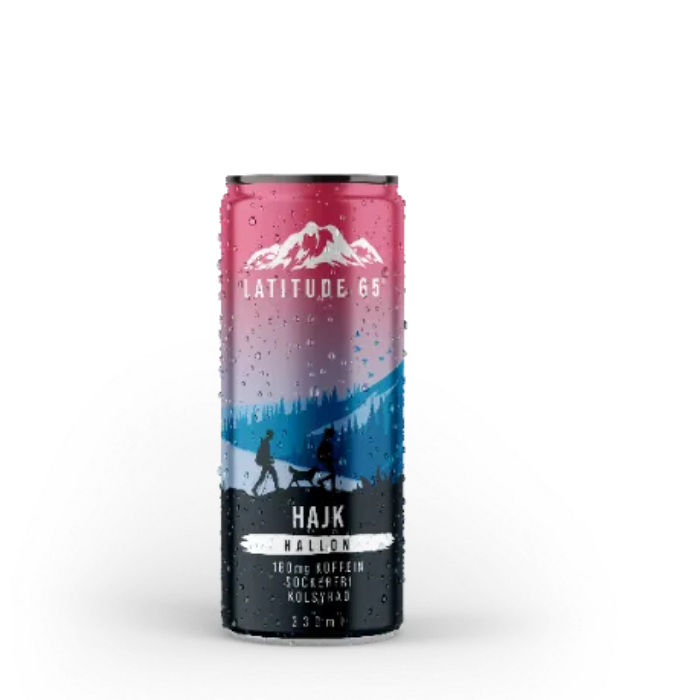 Latitude 65 - Hajk - Hallon (Burk 330 ml)