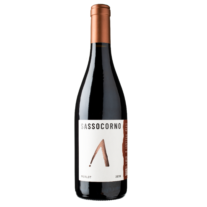 Merlot 13,5% Rött vin (Sassocorno - 750ml)