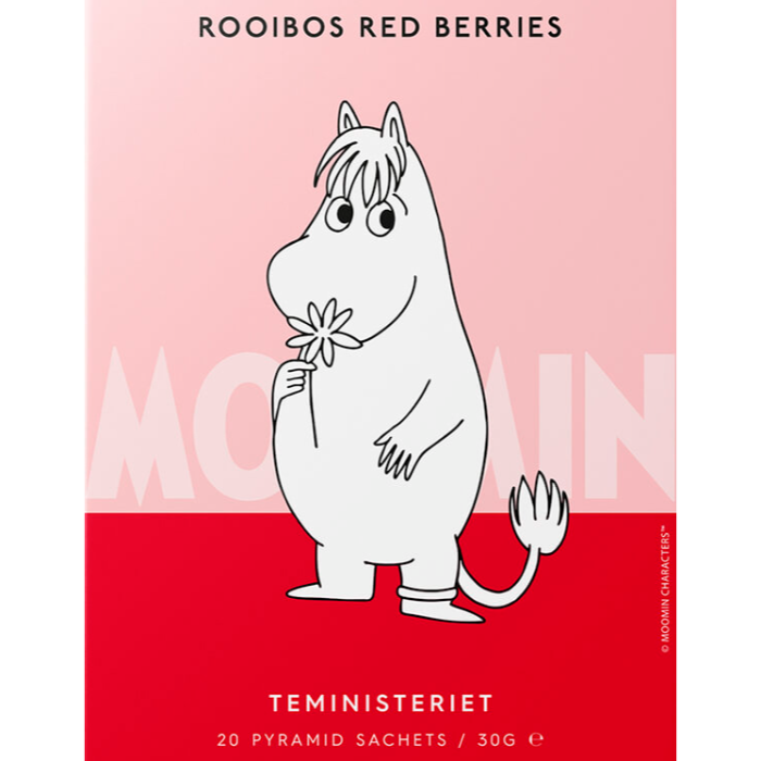 MOOMIN ROOIBOS RED BERRIES PYRAMID