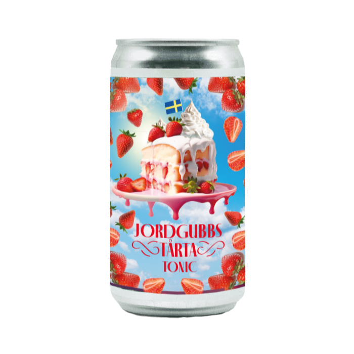 Tonic Jordgubbstårta 250 ml burk