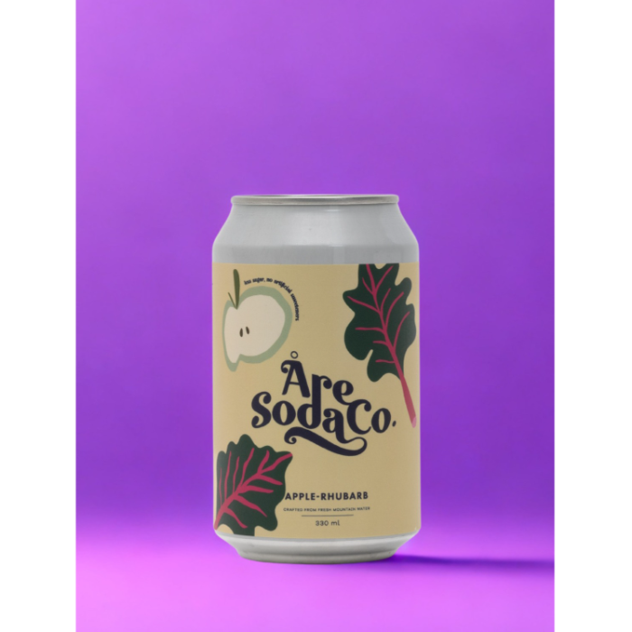 Åre Soda Co Äpple/Rabarber 33cl