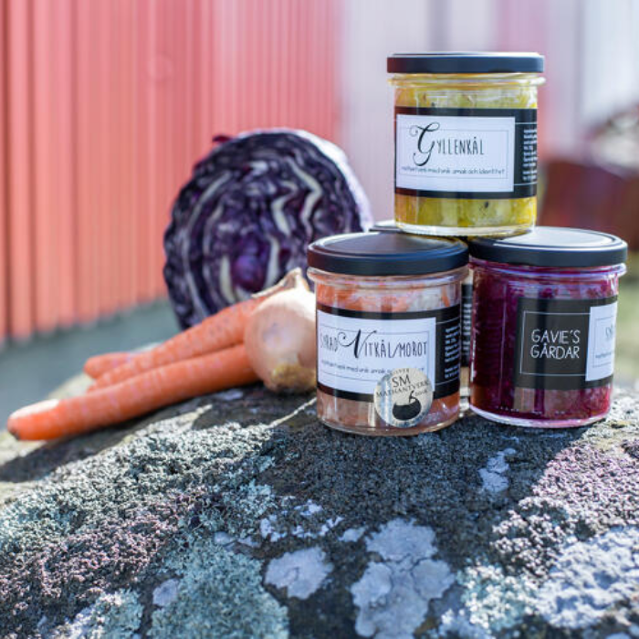 Syrad Vitkål/Morot 250g