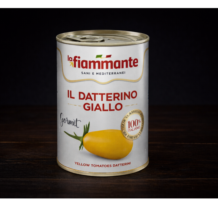 Hela gula skalade tomater 400g