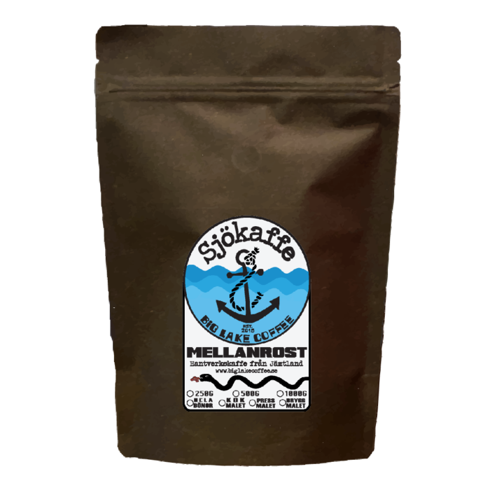 Sjökaffe  6 X 1 kg Hela bönor