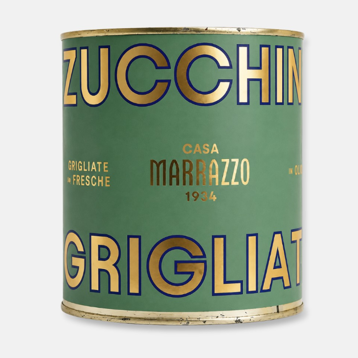 Grillad zucchini (Marrazzo, 750 gr burk)