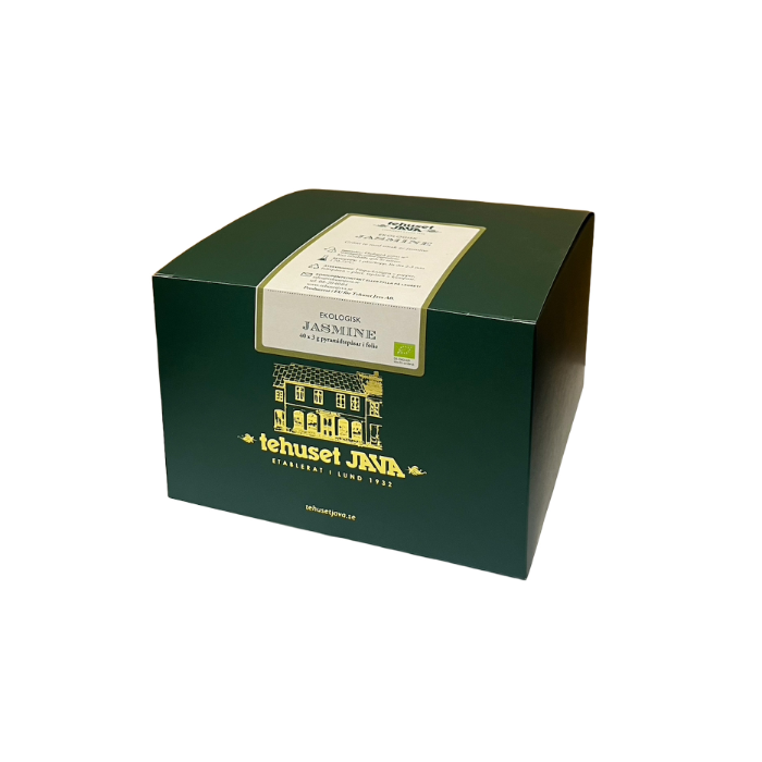 Ekologisk Jasmine 40-pack tepåsar i folie