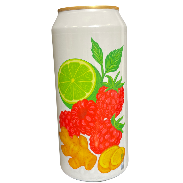 Fermenterarna  - THERES NO BETTER RHYME. RASPBERRY, GINGER AND LIME, 5.6%, 24x440ml cans