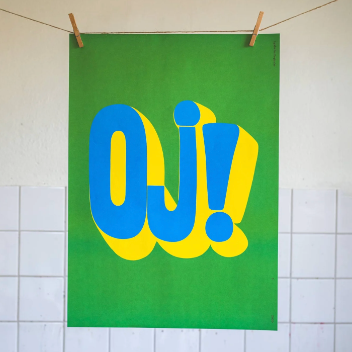 Affisch OJ 50x70