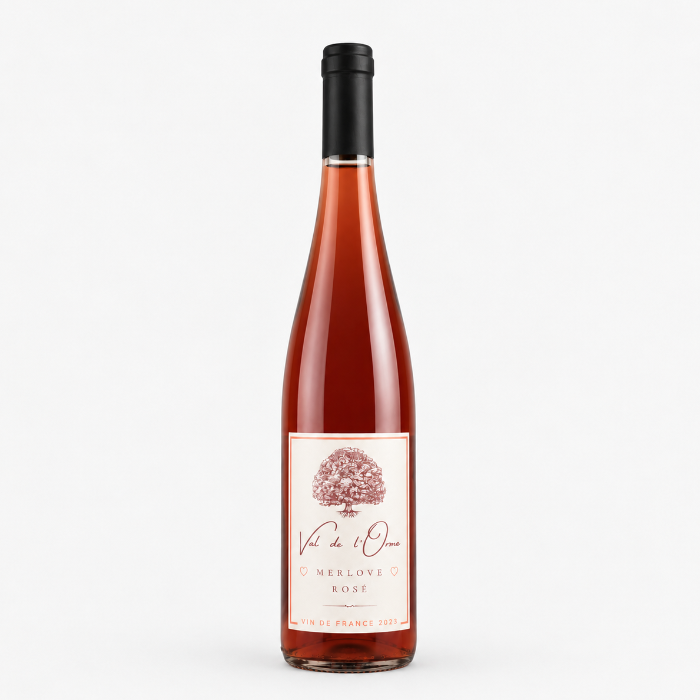 Merlove rosé 14% (Val de L'Orme - 750ml)