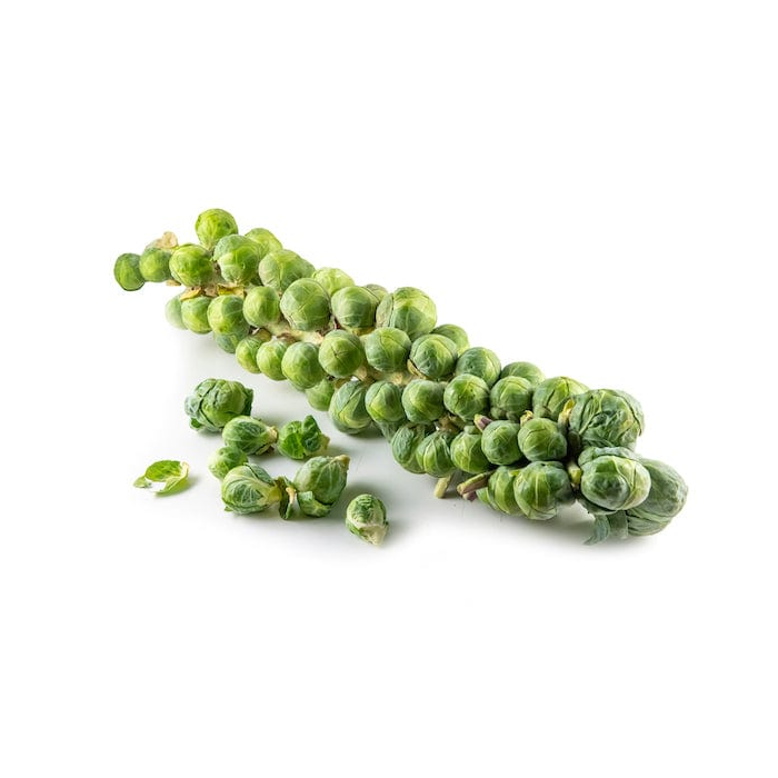 Brysselkål på stock