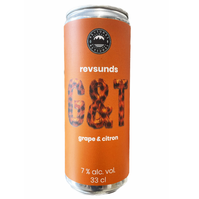 Gin & Tonic Citron/Grape 7% 330ml Brk