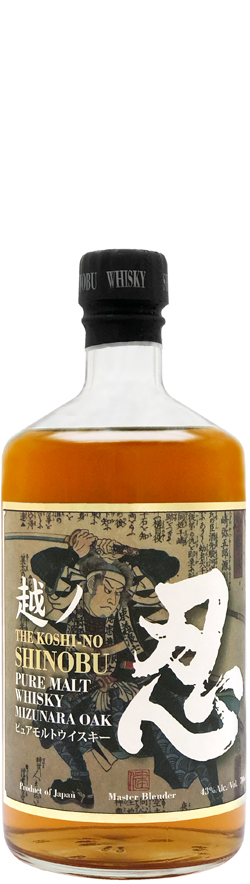 Shinobu Pure Malt Whisky Mizunara Oak Finish