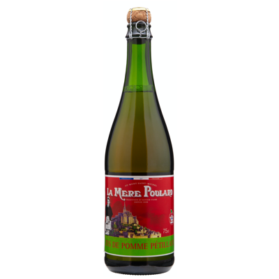 Jus de pommes pétillant