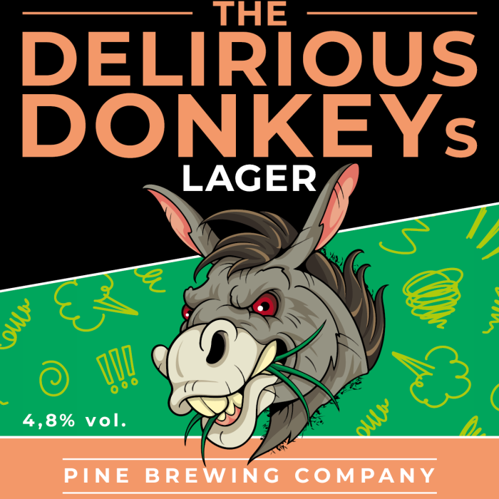 The Delirious Donkeys Lager (Fat 30 L)