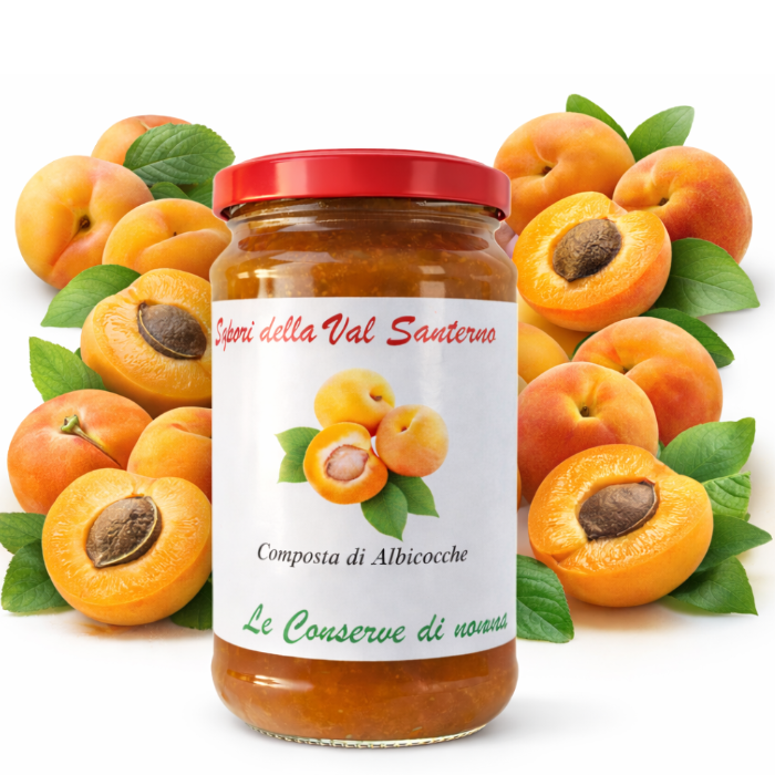 Marmelad, Aprikos 300g, Nonna Mina