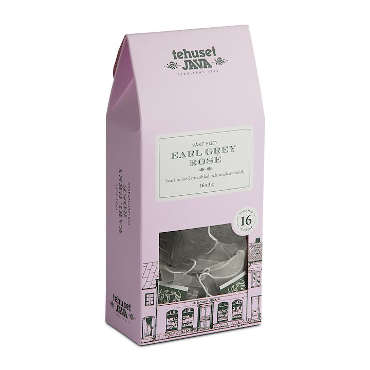 Earl Grey Rosé 16 pack Tepåsar