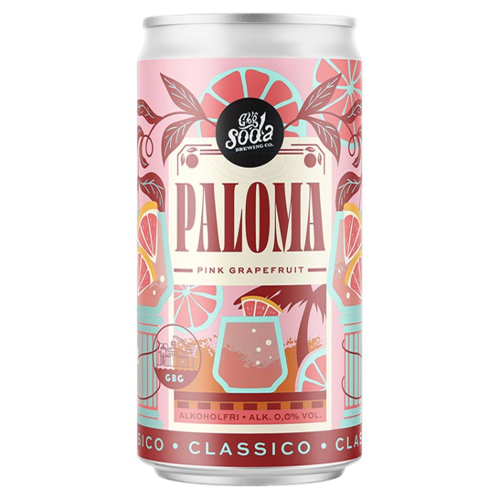 GBG Soda - Mocktail Paloma