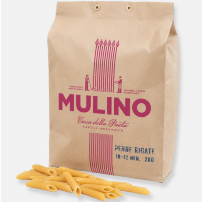 Penne rigate Chef Line, 4 x 2 kg ( Mulino di Gragnano )