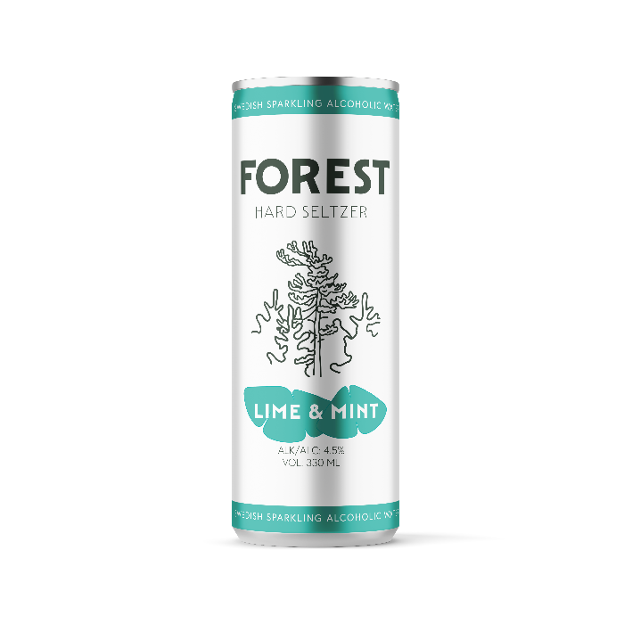 Forest Hard Seltzer Lime & Mint (Burk 330 ml)