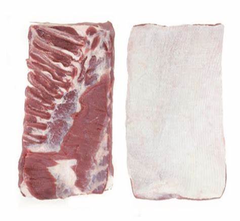 Fläsksida rimmad benfri utan svål