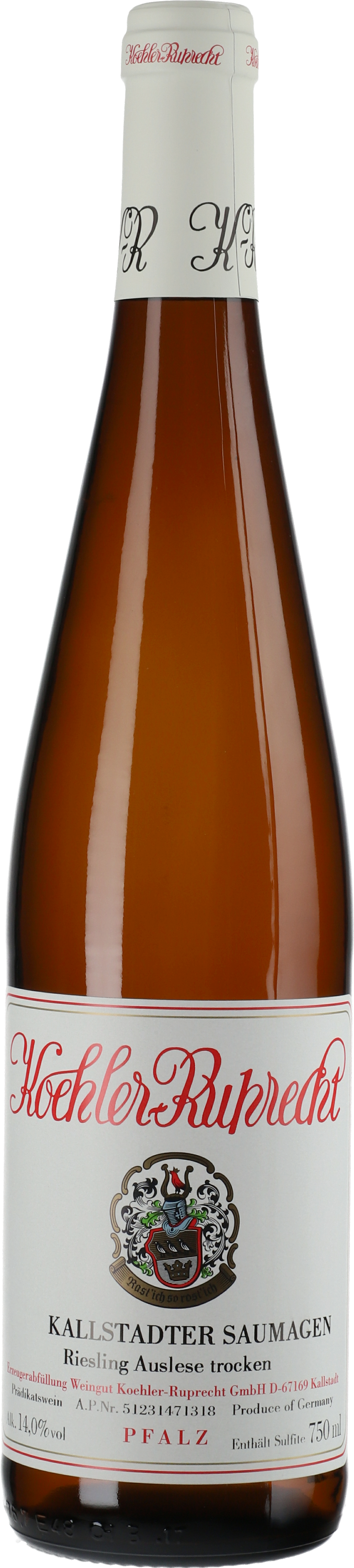 2019 Koehler-Ruprecht Kallstadter Saumagen Riesling Auslese Trocken