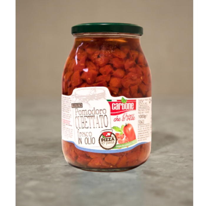 Tomater tärnad, för Bruschetta (Carbone - 950g x 6)