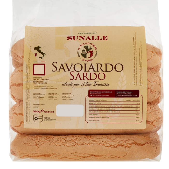 Savoiardi, Sunalle di Sardo 350g