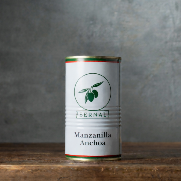 Manzanillaoliver / ansjovis 150g Bernal