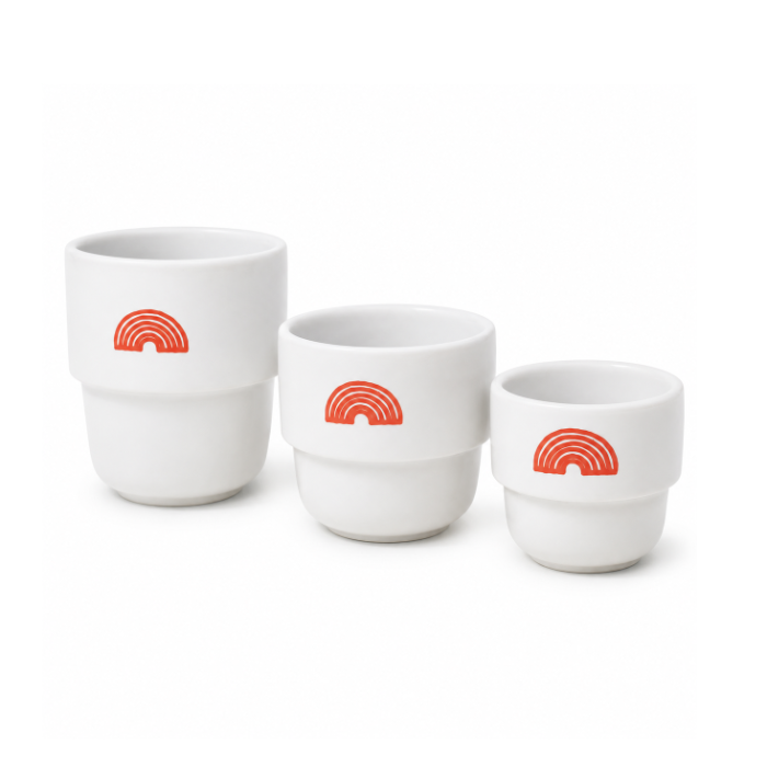 Lykke Cup Red Rainbow Cappuccino 6-pack
