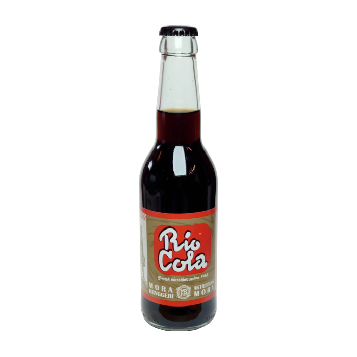 Mora Bryggeri Rio Cola 33 cl glasflaska