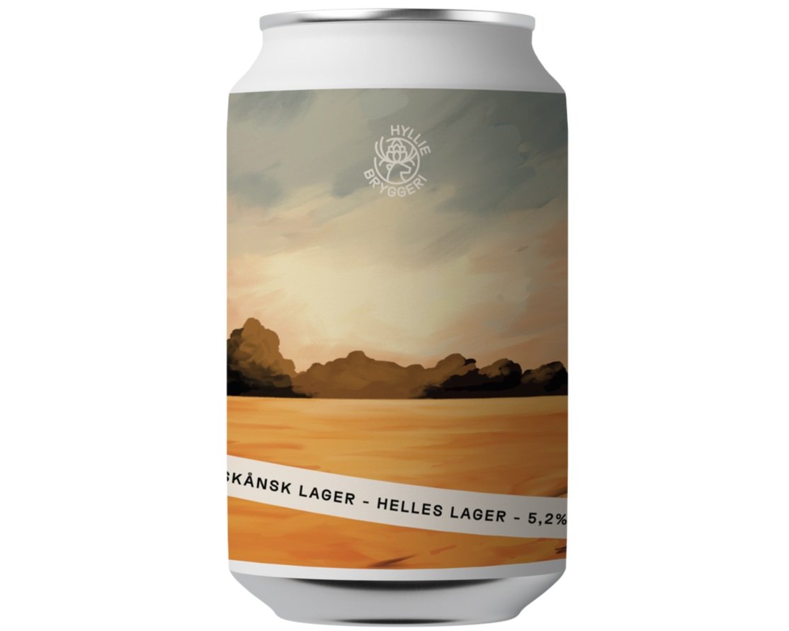 Hyllie Bryggeri Skånsk Lager 5,2% 33cl 24 Burk
