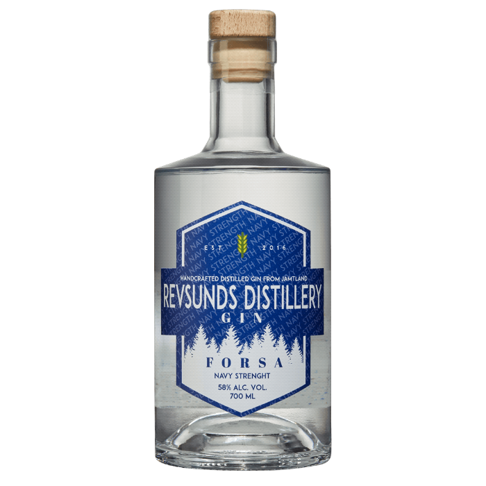Forsa Gin Navy Strength 58% 700ml FL