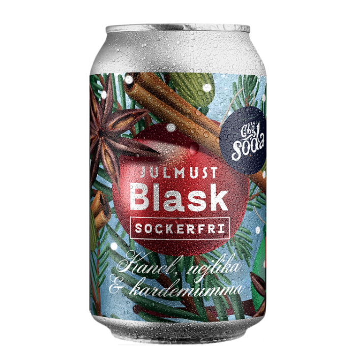 GBG Soda Blask Sockerfri Julmust