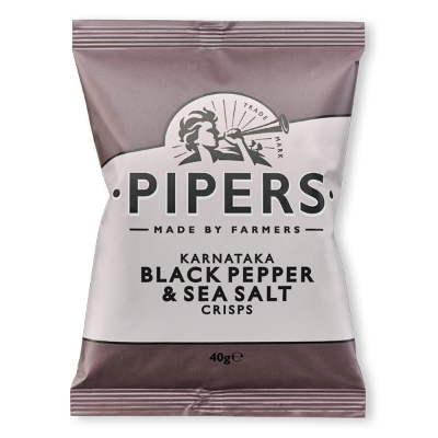 Black Pepper & Sea Salt 24x40g