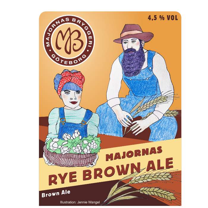 Majornas - Rye Brown Ale (Fat 30 l)